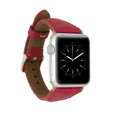 Apple Watch Uyumlu Deri Kordon 42-44-45mm Slim ERC2 thumbnail 1