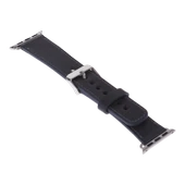 Apple Watch Uyumlu Deri Kordon 42-44-45mm CZ01 Lacivert thumbnail 3