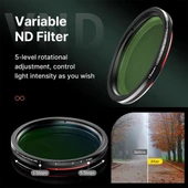 Ulanzi MagFilter 1-5 Stop Variable ND Filtre thumbnail 4