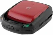 FAKİR TM 5000 2 IN 1 Tost & Waffle Makinesi Kırmızı thumbnail 1