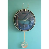 Geyikli Sarkaçlı Duvar Saati Alk1583 Dekoratif Hediyelik thumbnail 1