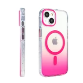 iPhone 13 Kılıf Kablosuz Şarj Özellikli Şeffaf Transparan Renk Geçişli Toros Kapak thumbnail 10