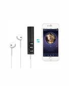 Bluetooth AUX Adaptör | 3.5mm Ses Girişi İçin Kablosuz Dönüştürücü, 10m Menzil - 3