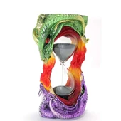 Polyester Dragon Tasarımlı Kumsaati Dekoratif Hediyelik thumbnail 2