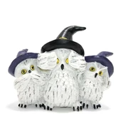 Polyester Baykuş Ailesi Biblo thumbnail 2