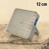 Dış Mekan ve Kamp İçin USB İle Şarj Olan 4 Farklı Işık Modlu Güçlü  Projektör Lamba 200W 3600 Mah thumbnail 2