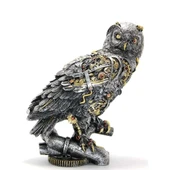 Polyester Baykuş Figürü Biblo thumbnail 2