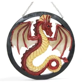 Duvara Asmalı Polyester Dragon Pano Dekoratif Hediyelik thumbnail 1