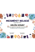 Kişiye Özel Sertifika - Mezuniyet Sertifikası - Başarı Sertifikası ( 10 Adet ) thumbnail 1