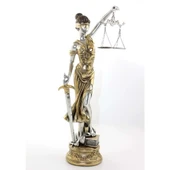 Polyester Adalet Figürü Biblo thumbnail 1
