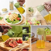 2si 1arada Yağ Dökücü ve Spreyli Yağdanlık Cam Yağ Püskürtücü thumbnail 2