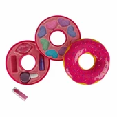 Donut Şekilli 2 Katlı Makyaj Güzellik Seti - 5