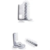 Pratik Kolay Fonksiyonel Vantuzlu Elde Bulaşık Yıkama Fırçası thumbnail 5