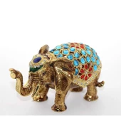 Taşlı Tekli Fil Figürü thumbnail 2