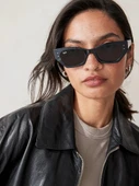 Ray-Ban Zena 4430 667787 Black-Dark Grey Güneş Gözlüğü - 3