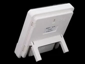 Bebek Odası Masaüstü Dijital Termometre Nem Ölçer Higrometre Saat thumbnail 4