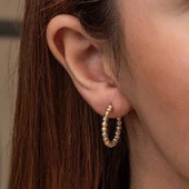 Gümüş Dorika Kadın Küpe thumbnail 2