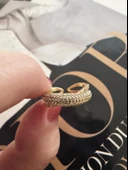 Kadın Vip Seri Zirkon Taşlı Numarasız Ayarlanabilir Yüzük thumbnail 3