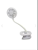 Portatif Işıklı Mini Klipsli Fan thumbnail 4