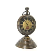 Masa Üstü Pirinç Saat thumbnail 1