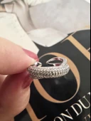 Kadın Vip Seri Zirkon Taşlı Numarasız Ayarlanabilir Yüzük thumbnail 2