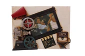 Dekoratif Metal Çerçeve Sinema Temalı Vintage Hediyelik - 1