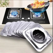 Kare Ocak Üstü Yağ Koruyucu Alüminyum Levha 23*23 cm 10 Adet thumbnail 5