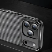 iPhone 17 Pro Kılıf Karbon Fiber Desenli Negro Silikon Kapak thumbnail 7