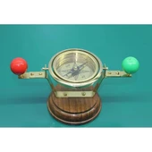 Masa Üstü Pirinç Filika Pusulası thumbnail 2