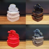 3'Lü Kalp Hediye Kutusu thumbnail 1