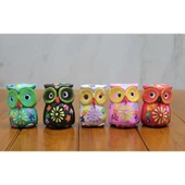 Ahşap 5'Li Baykuş Seti thumbnail 2