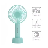 JoyPlus JP-5000 3 Kademeli Şarjlı Taşınabilir Fan Mini Vantilatör - 6