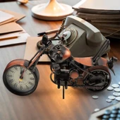 Metal Motosiklet Saat thumbnail 2