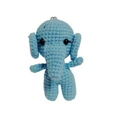 Amigurumi Sevimli Fil Anahtarlık thumbnail 2