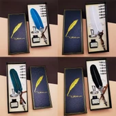 Tüylü Masaüstü Divit Kalem Seti thumbnail 1