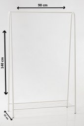 Konfeksiyon Askısı Ayaklı Elbise Askılık - 2