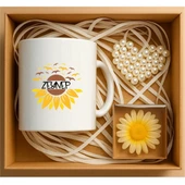 Kişiye Özel İsim Yazılı Papatya Hediye Kutusu, Hediye Sepetleri - P201 - 1