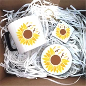 Papatya Temalı Konsept Hediye Kutusu, Hediyelik Kutular P1-06 - 1