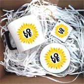 Papatya Tasarımlı Konsept Hediye Kutusu, Hediyelik Sepetler P1-02 - 1