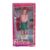 296 Örme Kıyafetli Şapkalı Bebek -1 adet stokta olan gönderilir thumbnail 4