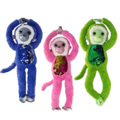 Süslü Maymunlar Peluş Oyuncak 45 cm 1 adet thumbnail 1