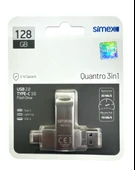 Samsung Uyumlu Type C Flash Bellek Uyumlu 128 Gb Otg Usb Type C Flash Bellek Disk Pc Uyumlu - 1