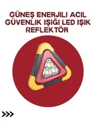 Alüminyum Gövdeli LED Üçgen Reflektörlü Acil Işık thumbnail 1