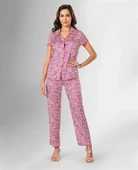 MDB MdbShop 2li Saten Pijama Takımı - 2