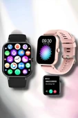 Akıllı Saat iOS ve Android ile Uyumlu Şık ve Çok Fonksiyonlu thumbnail 4