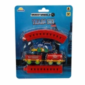 Kurmalı Raylı Mini Tren Seti 11 Parça - 2