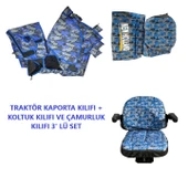 New Holland TT 4.50-TT 4.55 ve TT 4.65 Traktör Branda ve Koltuk Kılıfı Seti - 2
