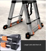 Alüminyum Çok Fonksiyonlu Teleskopik Merdiven - 3