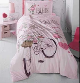 Clasy Ranforce Nevresim Takımı Tek Kişilik Paris Love thumbnail 2