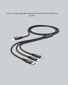 3’ü 1 Arada Hızlı Şarj Kablosu thumbnail 5